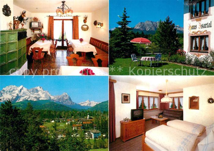 Kruen Gaestehaus Isartal Alpenpanorama
