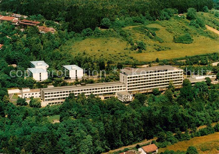 Bad Mergentheim Stoffwechselklinik der LVA Wuerttemberg Fliegeraufnahme