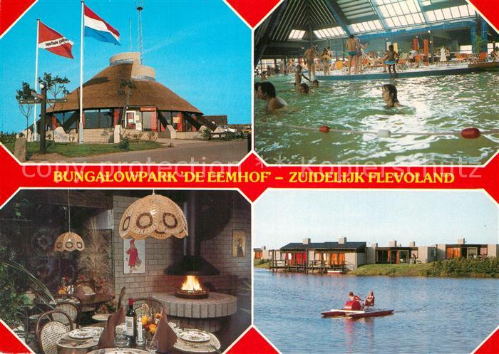 Zuidelijk Bungalowpark De Eemhof Hallenbad Tretboot