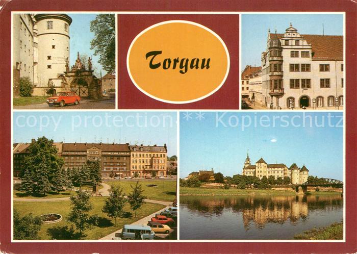 Torgau Schloss Hartenfels Rathaus Marta Brautzsch Platz