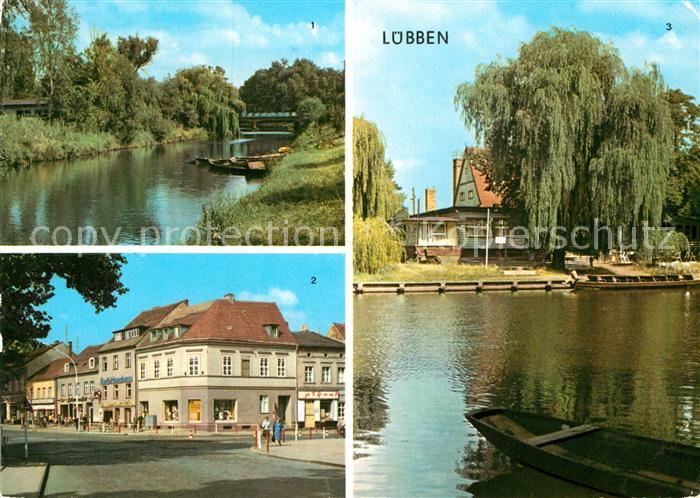 Luebben Spreewald An der Spree Breite Strasse Strandcafe