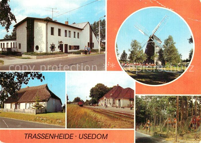 Trassenheide Usedom Gaststaette Seeklause Muehle Jugenderholungszentrum ehem Fis