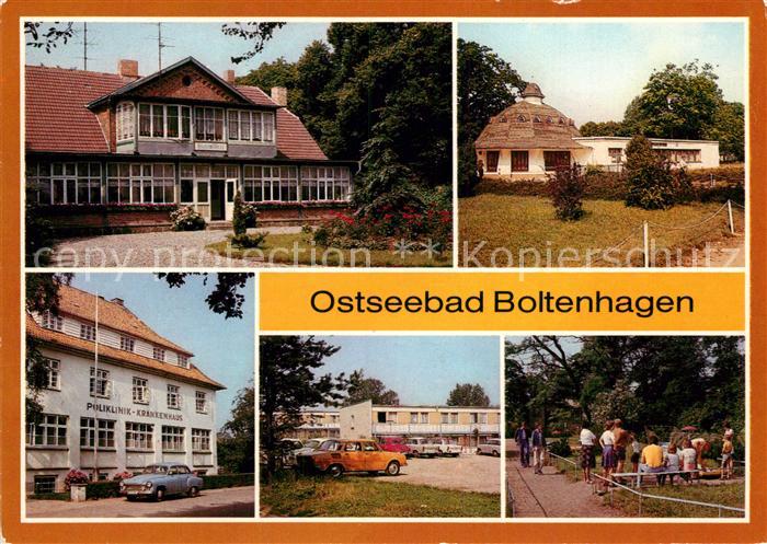 Boltenhagen Ostseebad Haus am Meer Poliklinik Krankenhaus Urlauberdorf Minigolf