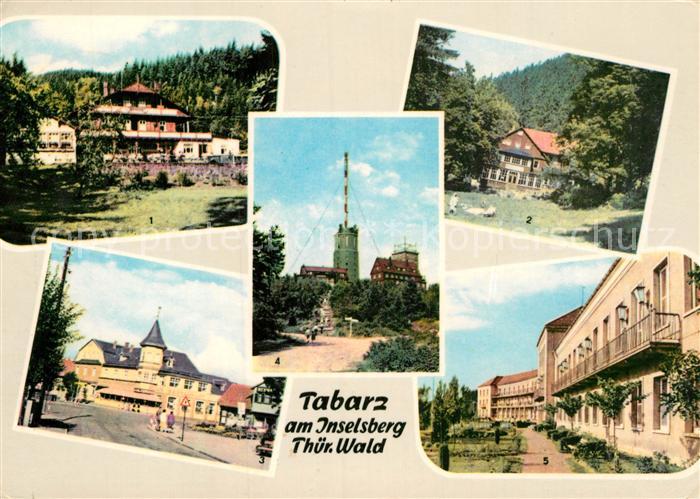 Tabarz Hotel Schweizer Haus Waldgaststaette Massemuehle Kurhotel Grosser Inselsb