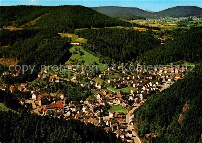 Lauterbach Schwarzwald Luftkurort Fliegeraufnahme