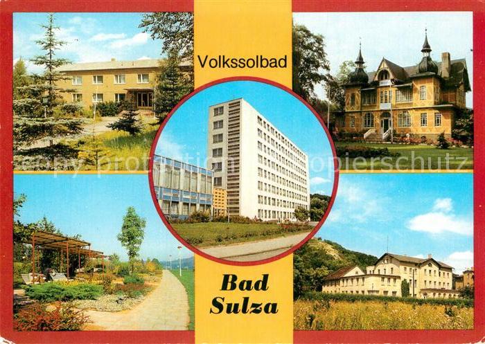 Bad Sulza Volkssolbad Promenade Kurhaus Inhalatorium