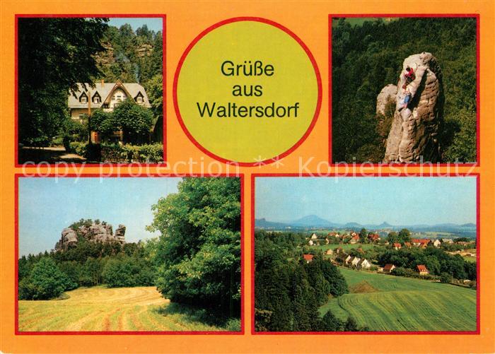 Waltersdorf Bad Schandau Waltersdorfer Muehle Polenztal Kletterer Gamrigkegel Ga