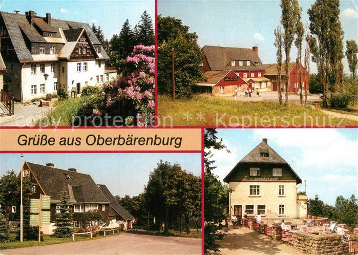 Oberbaerenburg Baerenburg FDGB Erholungsheim HO Hotel Gaststaette Wieseneck Klau