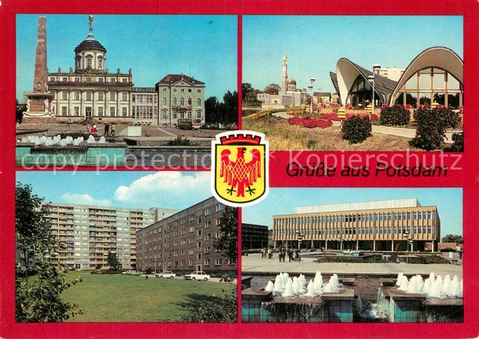 Potsdam Obelisk am Kulturhaus Hans Marchwitza Gaststaette Zentrum Ost Institut f