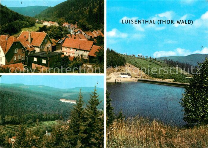 Luisenthal Teilansicht FDGB Erholungsheim Ohratalsperre