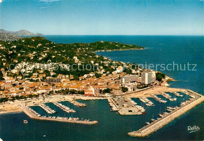 Sainte Maxime sur Mer Var Fliegeraufnahme mit Hafen