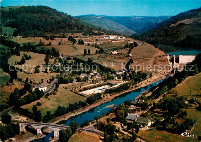 Chaudes-Aigues Fliegeraufnahme