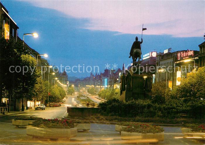 Prag Prahy Prague Wenzelsplatz