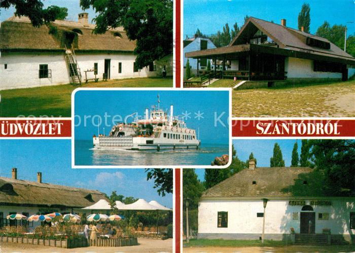Szantod Wohnhaeuser Faehre