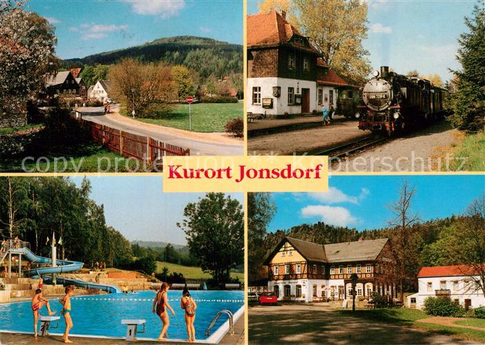 Jonsdorf Gebirgsbad Buchberg Schmalspurbahn Hotel Gondelfahrt mit Nonnenfelsen