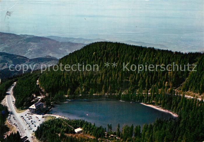 Mummelsee Fliegeraufnahme Berghotel