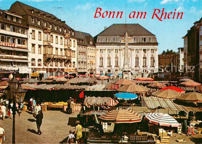 Bonn Rhein Marktplatz