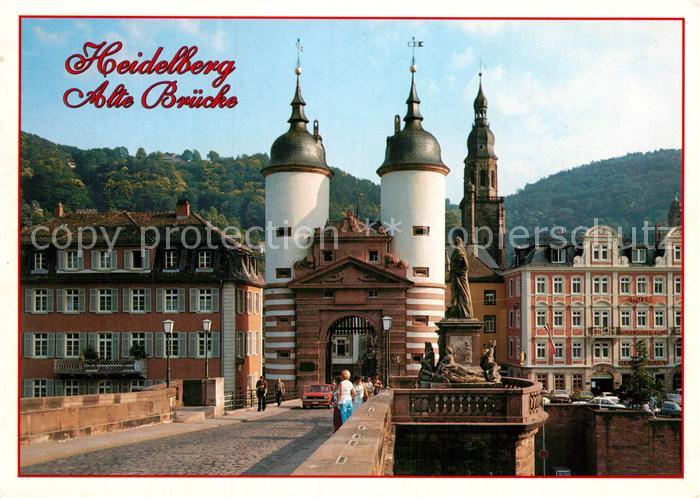 Heidelberg Neckar Alte Bruecke