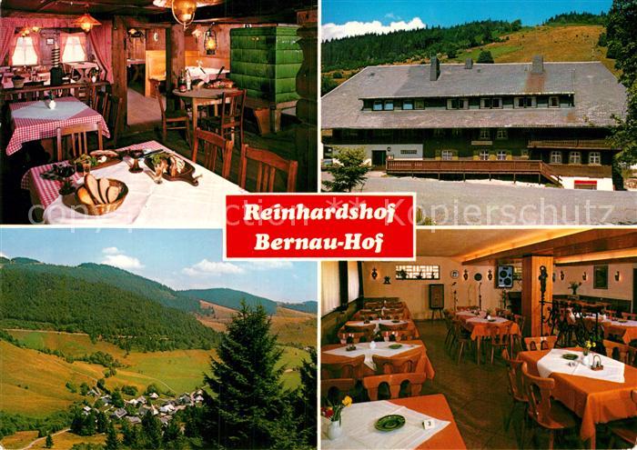 Bernau Schwarzwald Hof Restaurant Pension Reinhardshof