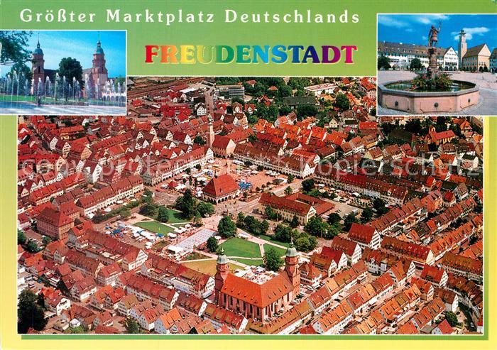 FREUDENSTADT BW Fliegeraufnahme