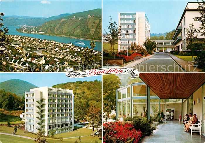 Bad Salzig Fliegeraufnahme Rhein