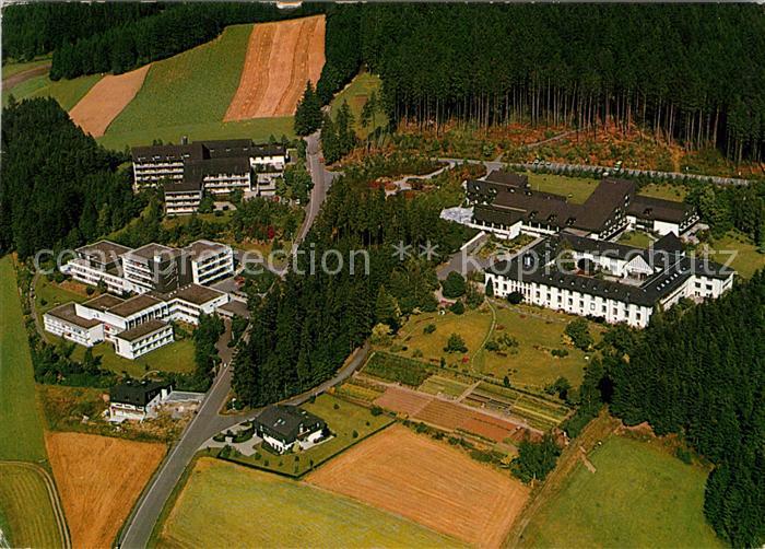 Selbitz Oberfranken Fliegeraufnahme Mutterhaus Gaestehaus Christusbruderschaft