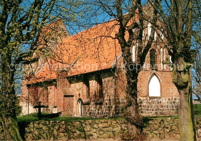 Koserow Ostseebad Usedom Kirche aus dem 13. Jahrhundert