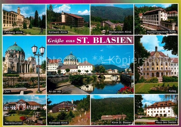 St Blasien Kliniken Dom Alb Kolleg Narrenbrunnen