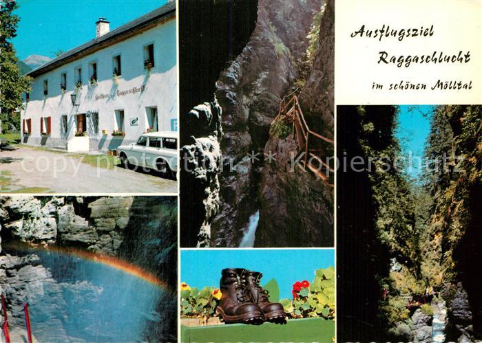 Obervellach Kaernten Raggaschlucht Wasserfall