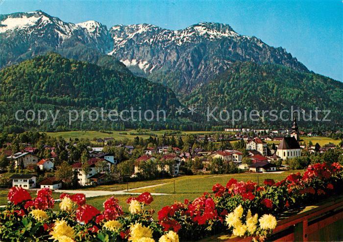 Grossgmain mit Lattengebirge Predigtstuhl