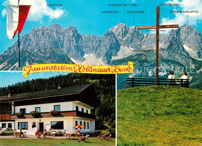 Going Wilden Kaiser Tirol Jausenstation Hollenauer Kreuz