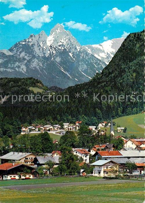 Bad Haering Tirol mit Wildem Kaiser
