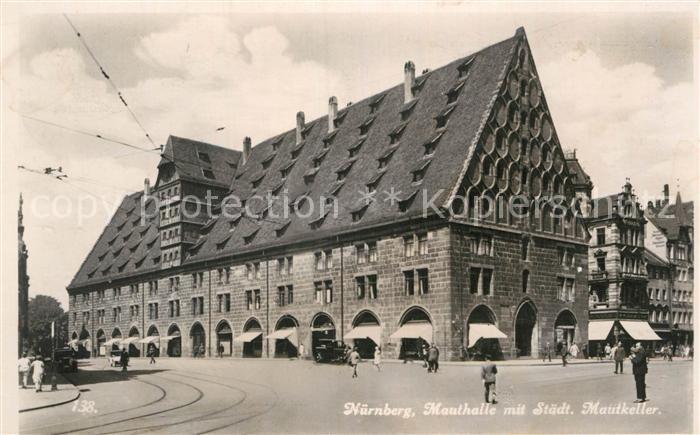 Nuernberg Mauthalle mit Staedtischem Mautkeller NZ3
