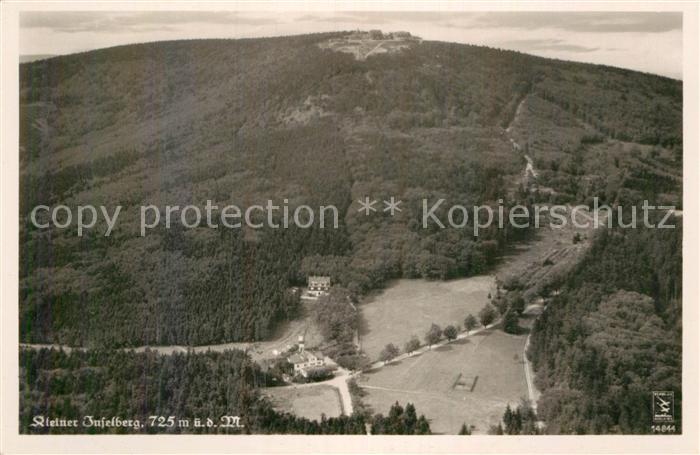 Brotterode Kleiner Inselsberg Hotel Grenzwiese Fliegeraufnahme