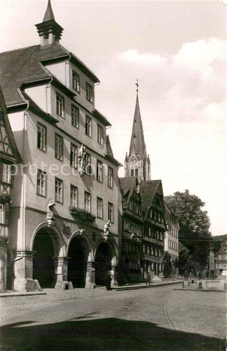 Calw Rathaus Kirchturm