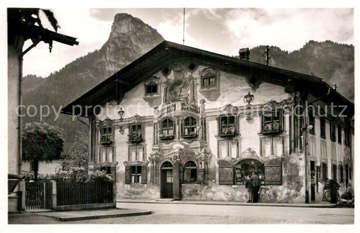 Oberammergau Pilatushaus Lueftlmalereien