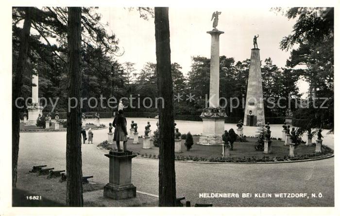 Kleinwetzdorf Heldenberg Denkmal