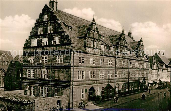 Hameln Weser Hochzeitshaus Weserrenaissance Bau