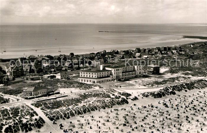 Juist Nordseebad Fliegeraufnahme