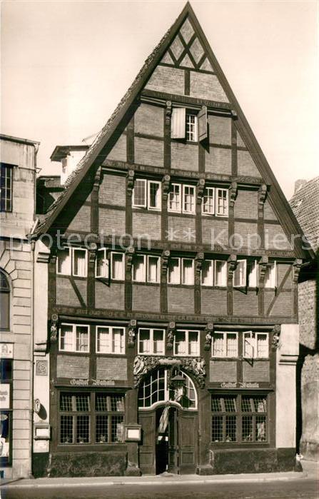 Osnabrueck Gasthof Walhalla an der Bierstrasse Historische Gaststaette