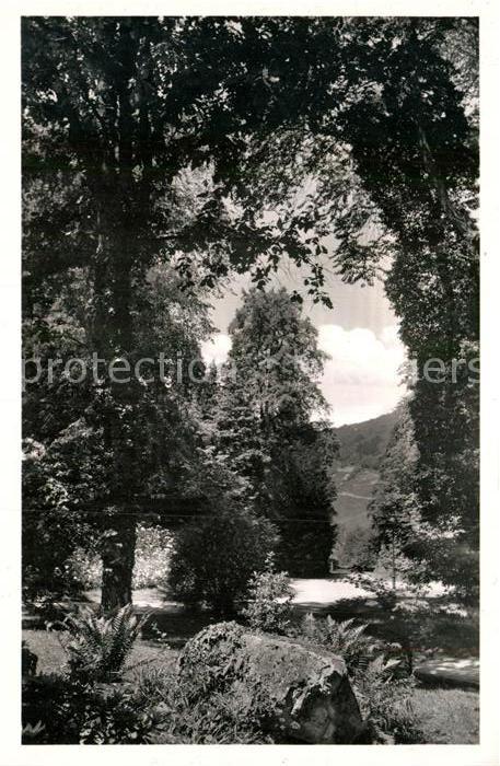 BADENWEILER BW Kurpark Kurort im Schwarzwald