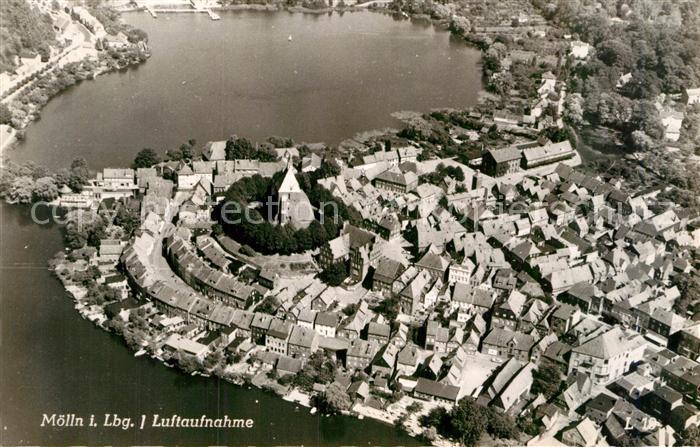 Moelln Lauenburg Fliegeraufnahme