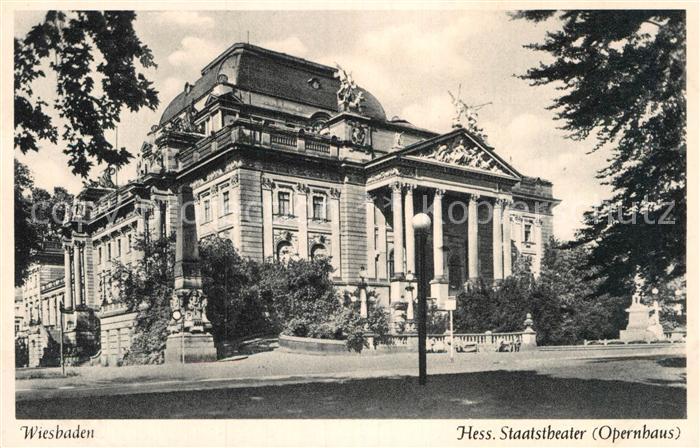 Wiesbaden Hessisches Staatstheater Opernhaus