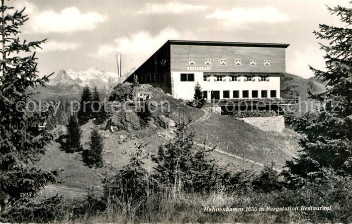 Kitzbuehel Tirol Hahnenkamm Bergstation Restaurant Alpen