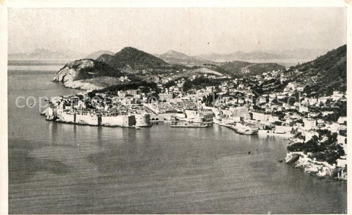 Dubrovnik Ragusa Fliegeraufnahme