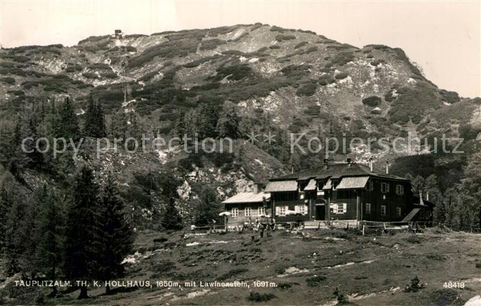 Tauplitzalm mit Lawinenstein Hochplateau Totes Gebirge