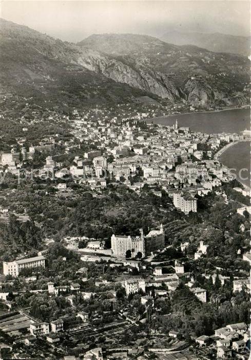 Menton Alpes Maritimes Vue aerienne