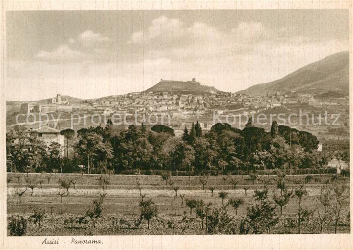 Assisi Umbria Panorama