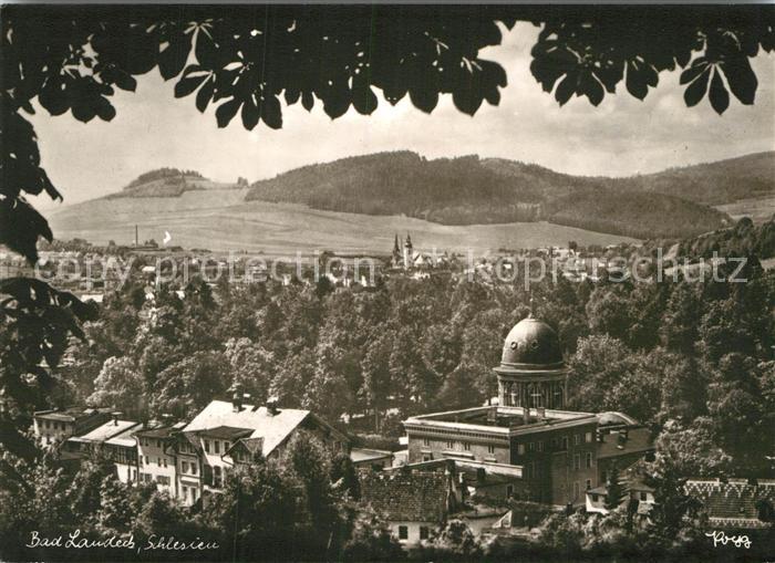 Bad Landeck Panorama Handabzug