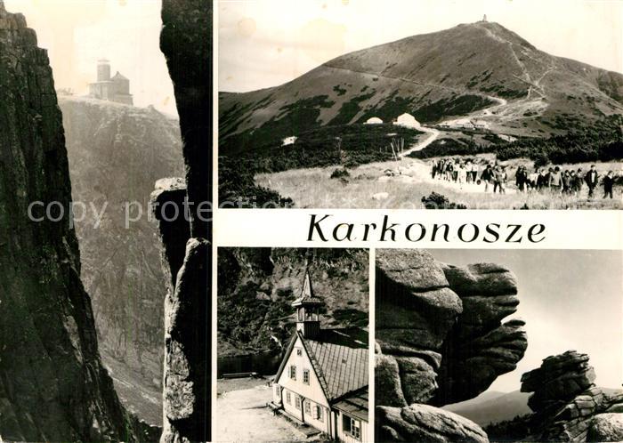 Karkonosze Schronisko PTTK Nad Snieznymi Kotlami Berghaeuser Schneekoppe Rieseng